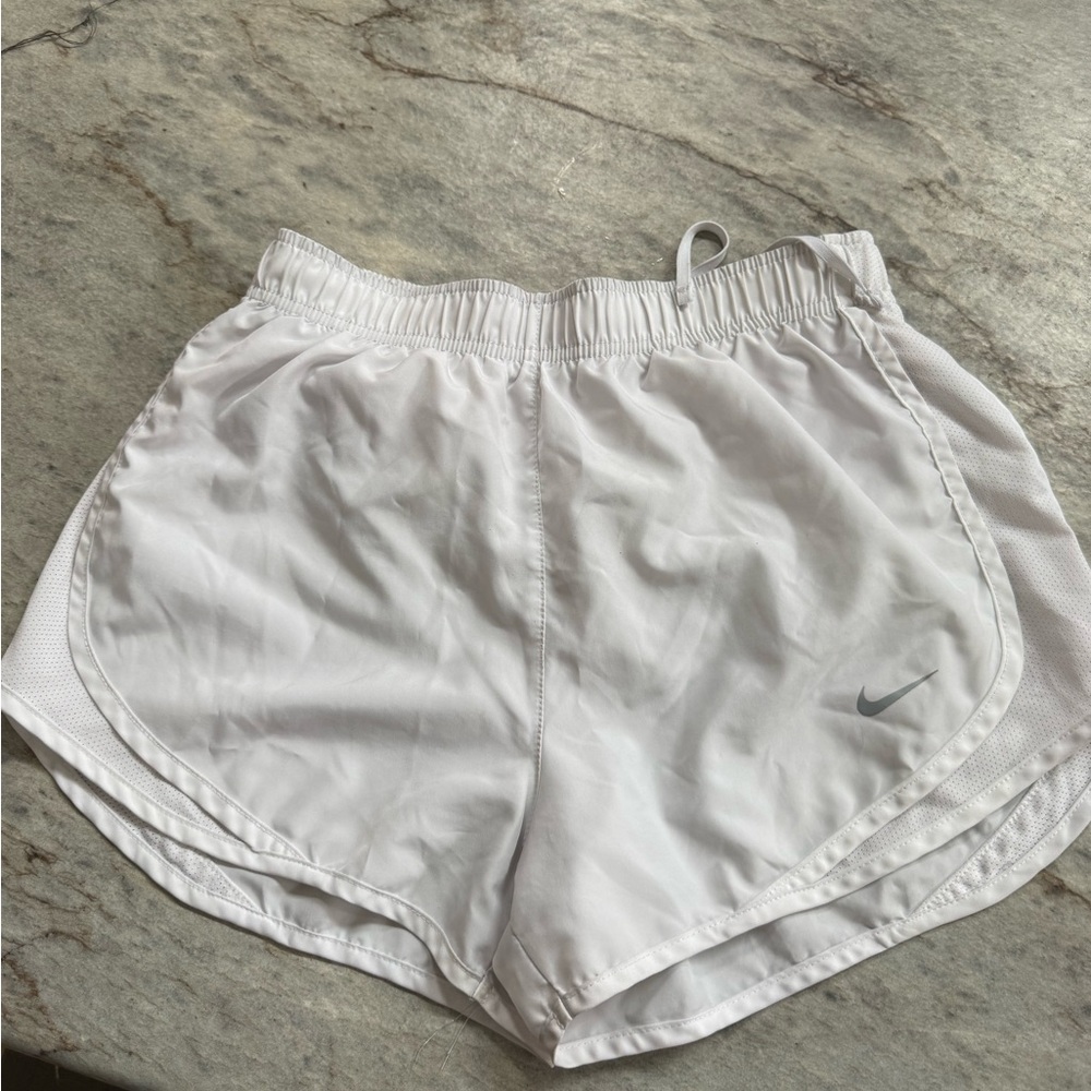 Nike Women's Light Gray Athletic Shorts